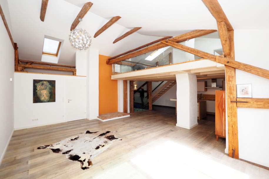 Zeitlos trifft Zeitgemäß - Rooftop Penthouse traumhaftes Penthouse mit Dachgarten, Lift, Gewölbekeller uvm., Wohnung-kauf, 1.150.000,€, 5310 Vöcklabruck