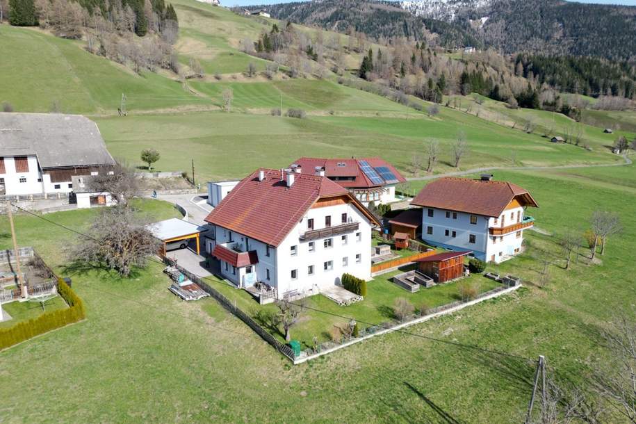 Gepflegtes Haus mit Bergblick in der Gemeinde Rennweg unweit der Skiregion Katschberg, Haus-legalform.mietkauf, 395.000,€, 9863 Spittal an der Drau