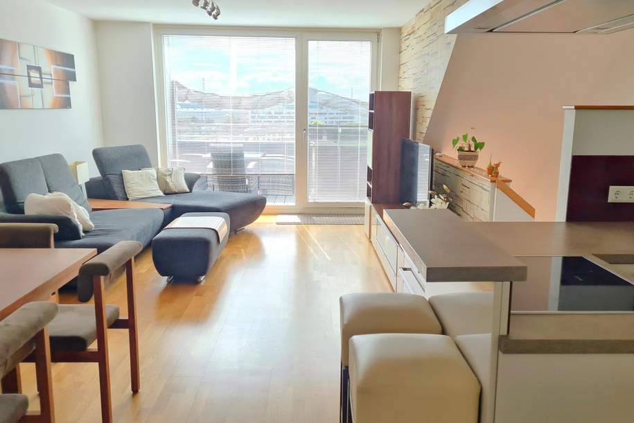 1220 Wien - Exklusive Maisonette-Dachgeschoßwohnung mit großzügiger Dachterrasse im Niedrigenergiehaus, Wohnung-kauf, 675.000,€, 1220 Wien 22., Donaustadt
