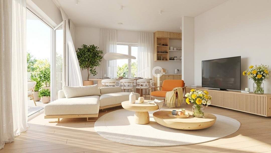 Helle und lichtdurchflutete Traumwohnung in sehr schöner Lage mit großer Freifläche!
