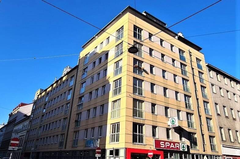SINGLEHIT! BRÄUHAUSGASSE! U4-Nähe, 31 m² Neubaugarconniere, Einzelwohnraum, Extraküche, Wannenbad, 4. Liftstock