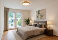 Exklusives Wohnerlebnis: Stilvolle Gartenwohnung mit Terrasse