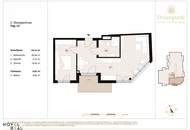 "DONAU PERLE" MODERNE 2-ZIMMER-WOHNUNG IN WIEN – ERSTBEZUG MIT BALKON!