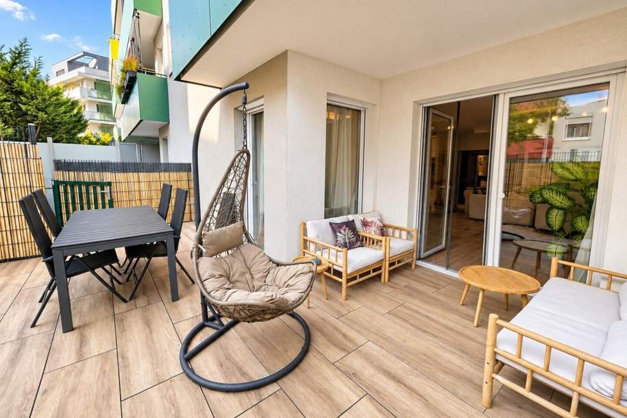 Mitten in Schwechat – 4-Zimmer-Maisonette mit ca. 109 m² Freiflächen & Garage, Wohnung-kauf, 549.000,€, 2320 Bruck an der Leitha