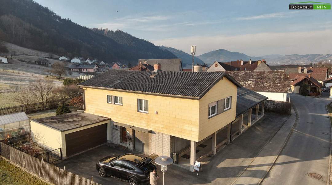 Wohn- und Geschäftshaus mit großem Garten in St. Stefan ob Leoben