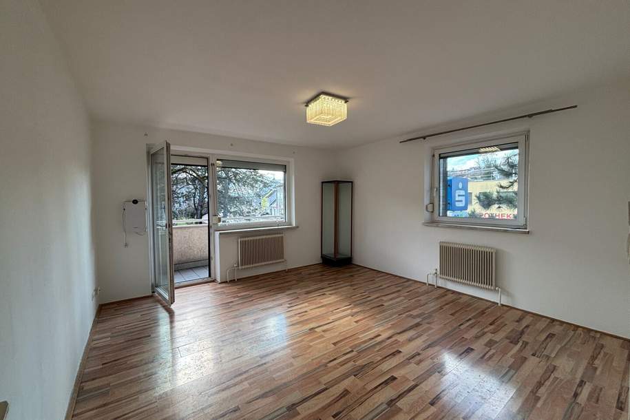 Urbanes Wohnen in ansprechender 2-Zimmer-Wohnung mit Loggia! Hell, freundlich und gemütlich mit idealer Raumaufteilung!!, Wohnung-miete, 765,83,€, 4020 Linz(Stadt)
