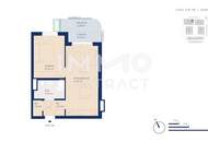 Kompaktes Zweizimmer-Apartment (provisionsfrei) mit großzügiger Freifläche im Erstbezug