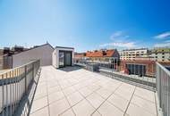 PENTHOUSE mit traumhafter DACHTERRASSE! Großzügig angelegter Erstbezug mit direktem Liftzugang