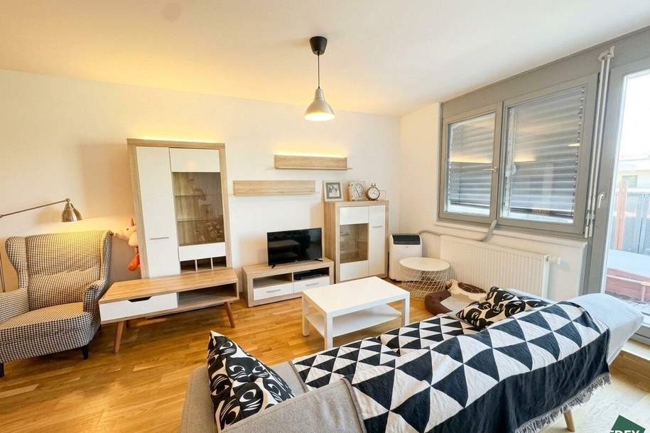 Attraktive 4-Zimmer Wohnung mit großer Terrasse nahe der Siemens AG, Wohnung-miete, 1.884,45,€, 1210 Wien 22., Donaustadt