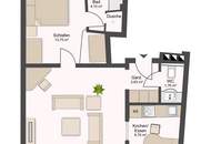 Salzburg im Blick: 2 Zi. Wohnung, Balkon und direkter Festungsblick