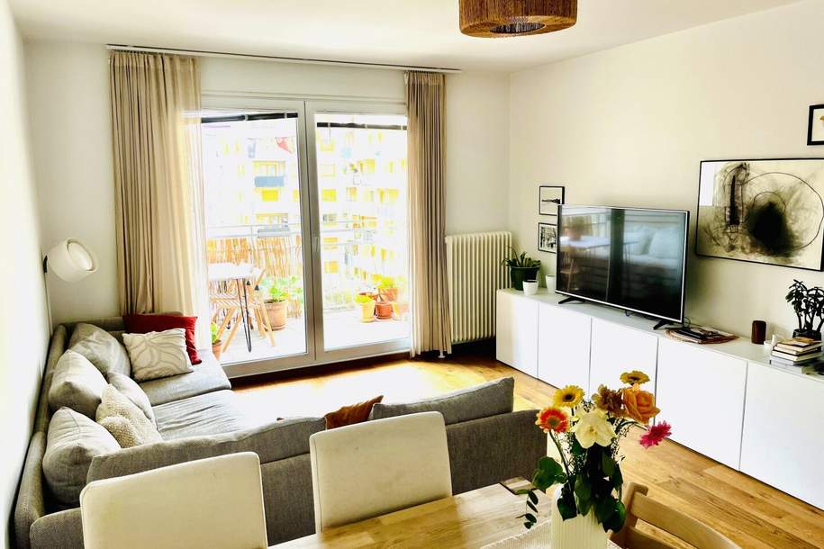 EXKLUSIVE 4-ZIMMER-WOHNUNG MIT LOGGIA UND DOPPELGARAGE - ZWISCHEN DONAUINSEL, PRATER HAUPTALLEE UND U2-STATION STADION, Wohnung-kauf, 445.000,€, 1020 Wien 2., Leopoldstadt