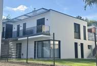 AKTIONSPREIS! Exklusive Doppelhaushälften inkl. Terrasse/Garten + Balkon 4-5 Zimmer! TRAUMAUSBLICK auf Burg Liechtenstein! SCHLÜSSELFERTIG!