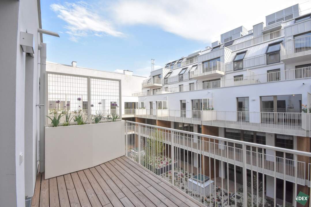 ERSTBEZUG | Chic, urban, neu: 2-Zimmer-Wohnung mit Balkon & Klimaanlage