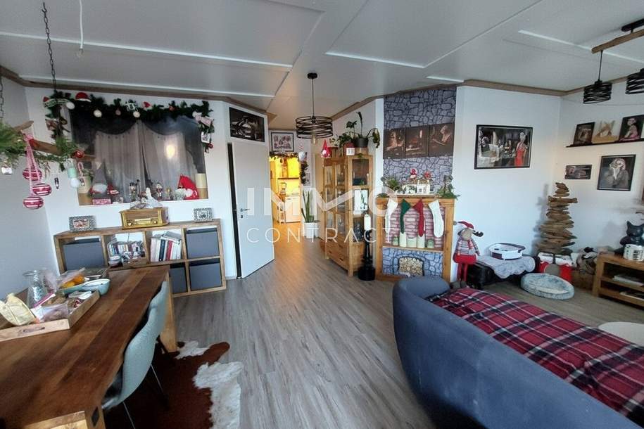 Terrassenwohnung im 1.Stock mit Donaublick im Zentrum von Pöchlarn, Wohnung-miete, 800,00,€, 3380 Melk