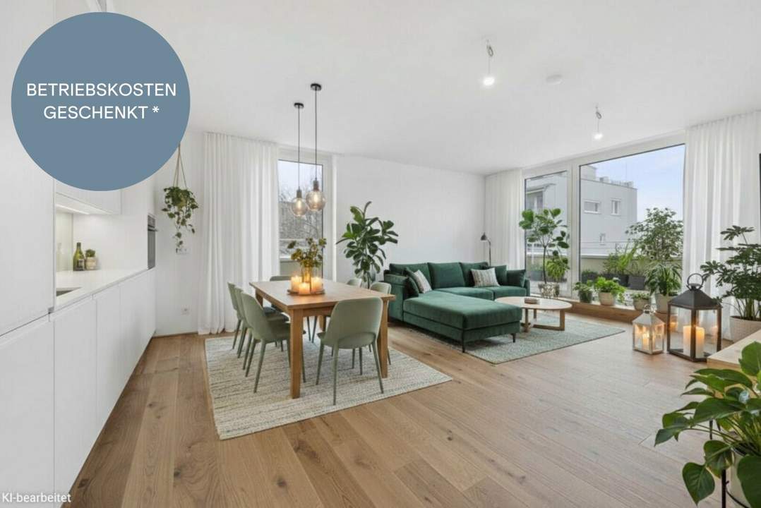 OSTERAKTION! Ansprechend geplante 3-Zimmer-Wohnung | Terrasse aus jedem Raum begehbar | 3 Himmelsrichtungen | Provisionsfrei