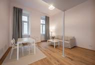 ++NEU++ Hofseitige 1-Zimmer Hofwohnung mit Tischlermöblierung in Bestlage NÄHE AUGARTEN!
