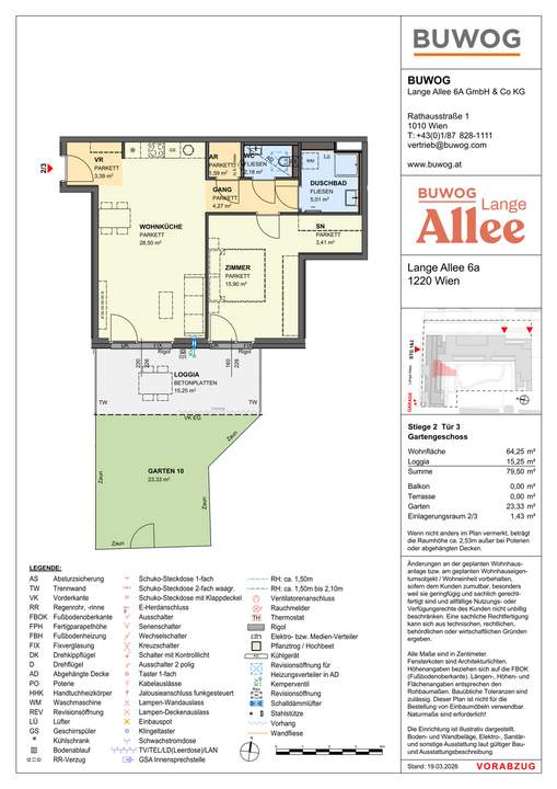 Lange Allee 6A - Eigentum in 1220 Wien