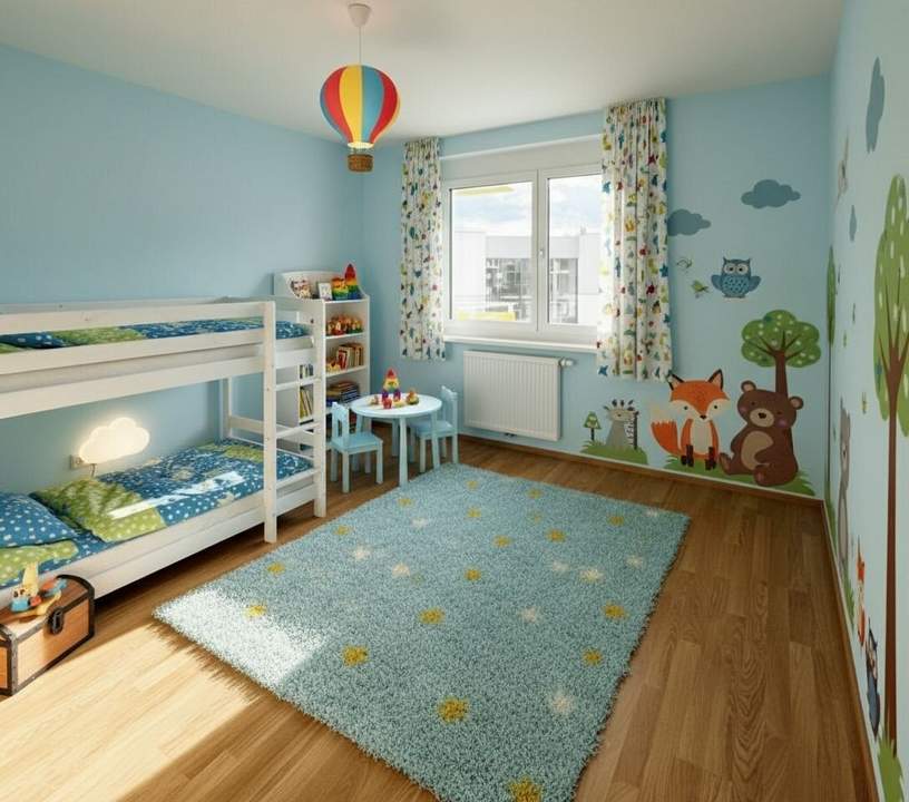 ERSTBEZUG „ein viertel grün“ in Wiener Neustadt - ein Traum für Familien - 4 Zimmerwohnung in zentraler Lage mit Balkon