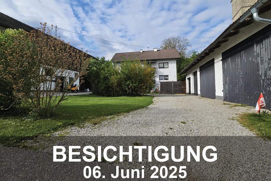 Großes Wohnhaus/Sacherl mit Garagen, Haus-kauf, 279.000,€, 5120 Braunau am Inn