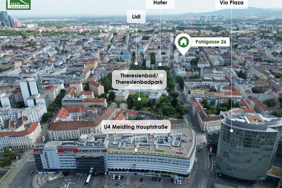Neuwertige 1-Zimmer-Wohnung mit Balkon und Einbauküche - ab August beziehbar!, Wohnung-miete, 679,00,€, 1120 Wien 12., Meidling