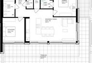 Projekt Sunset² Am Sonnenhang: Top A7, 3 Zi und 48,65m² Terrasse, NOCH ZWEITWOHNSITZ MÖGLICH