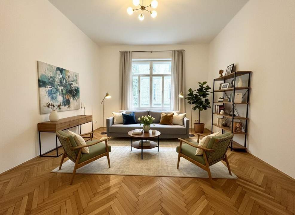 Geschmackvoll &amp; gut gelegen - Altbauwohnung mit Stil nahe U3 Rochusgasse &amp; Stadtpark