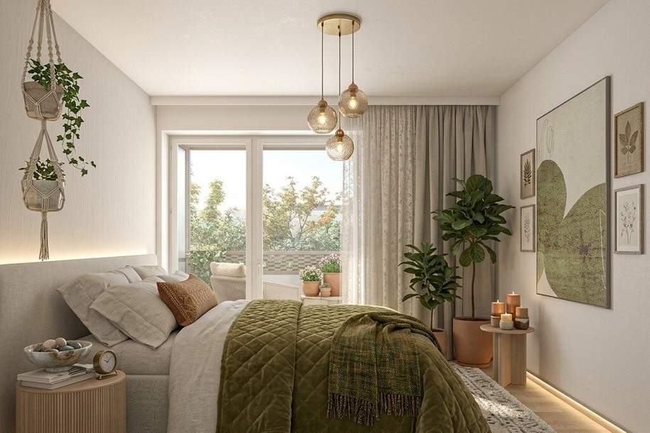 Wohnen mit Lebensqualität – Moderne Eigentumswohnung mit Loggia und Tiefgaragenstellplatz, Wohnung-kauf, 263.800,€, 4623 Wels-Land