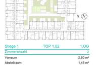 | 2 ZIMMER | ASPERNSTRASSE U2 | ABSTELLRAUM | VERFÜGBAR AB SOFORT