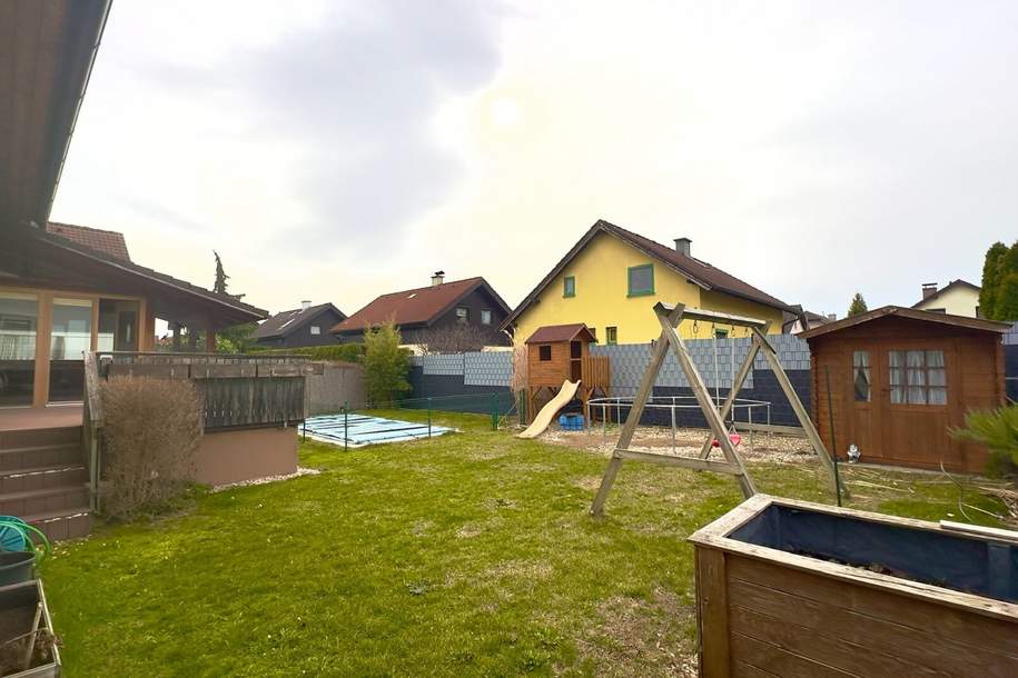 Familienidylle: Garten, Pool, Terrassen und Carport, Haus-kauf, 599.000,€, 2353 Mödling