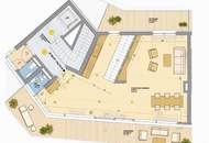 Ein Penthouse im Zentrum von Salzburg: exklusives Wohnen für das anspruchsvolle Paar mit Home Office