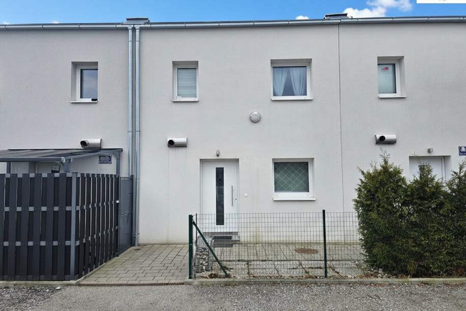 Modernes Niedrigenergie-Reihenhaus mit Garten, Terrasse und zwei Stellplätzen in ruhiger Lage von Theresienfeld, Haus-kauf, 385.000,€, 2604 Wiener Neustadt(Land)