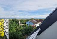 GUT GESCHNITTENE TRAUMWOHNUNG IM DACHGESCHOSS MIT TOLLER TERRASSE UND FERN- SOWIE WAGRAMBLICK - PROVISIONSFREI