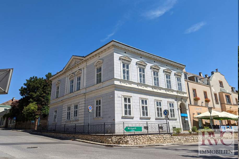 „Wohnung in einer Gründerzeitvilla am Hauptplatz: Ihre Wohnung mit Zukunftspotenzial“, Wohnung-kauf, 749.000,€, 2115 Korneuburg