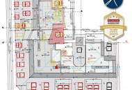 Superprojekt: ''Über den Baumwipfeln" TOP 53 MIT BALKON, PANORAMA-DACHTERRASSE & WIEN-BLICK