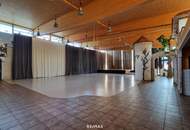 Vielseitiges Eventzentrum mit Gastroküche &amp; großem Parkplatz