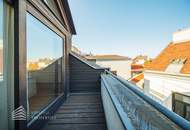 Loftartige Garconniere mit Terrasse, Nähe Ottakring
