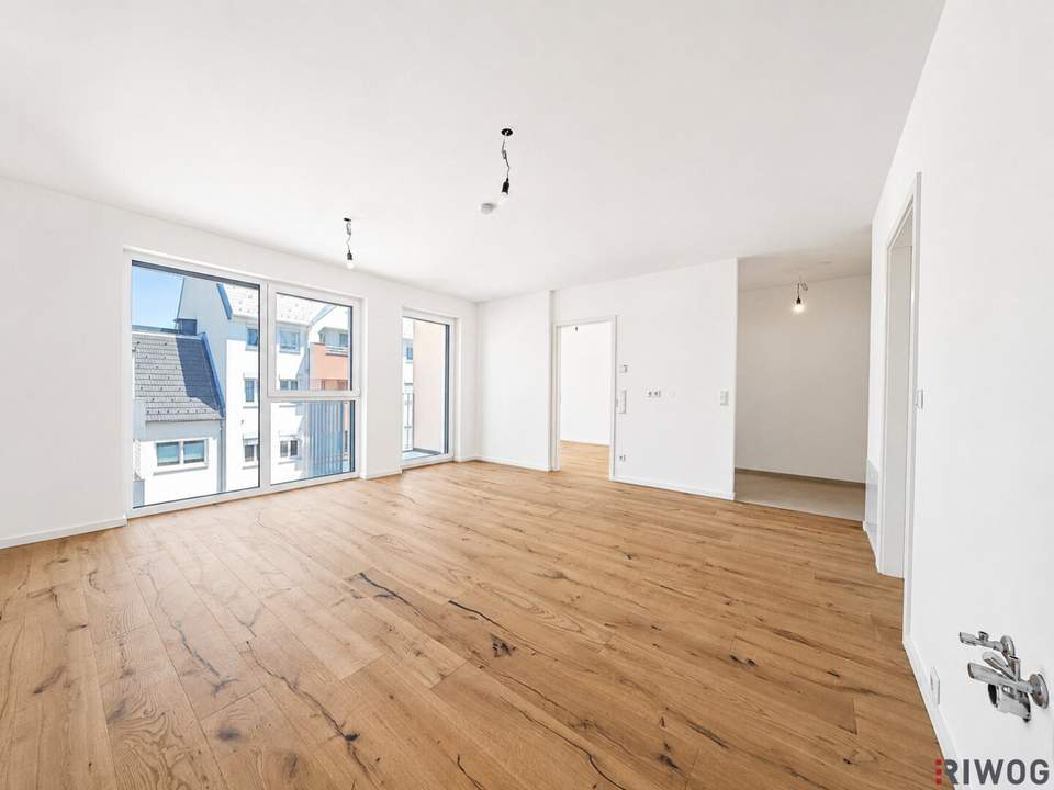 NEUBAU-ERSTBEZUG | 2 Zimmer mit Balkon | ideal auch zur Vermietung | Luftwärmepumpe | optionaler Tiefgaragenplatz