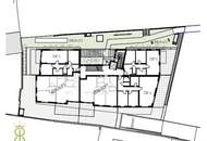 PROVISIONSFREI inkl. 1 TG Platz - Wohnen in Verbundenheit - Raumwunder mit großer nordseitiger Terrasse - B Top 1