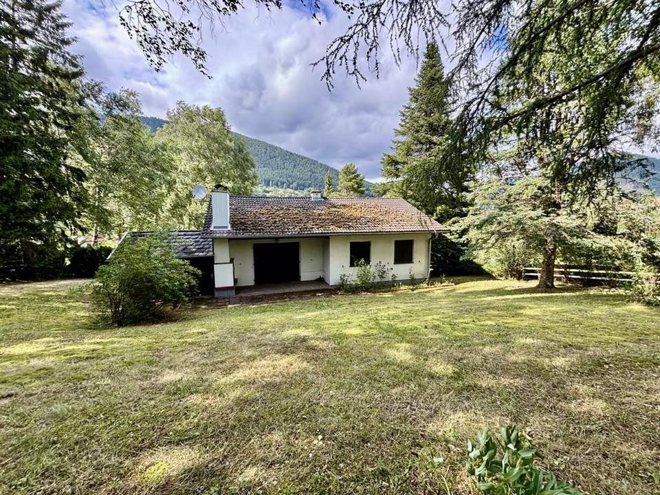 Leben, wo andere Urlaub machen – EFH auf 1.248 m² Grundstück mit Schneebergblick!