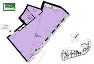 Modernes Büro an der Seepromenade in der Seestadt - inkl. Einbauküche. - WOHNTRAUM