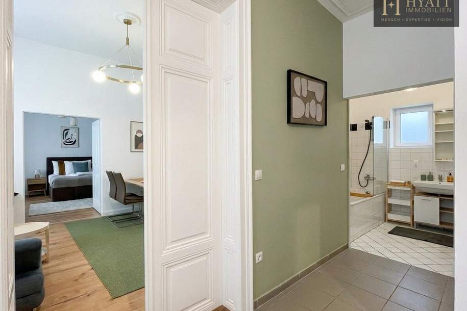 CITY-INVESTMENT MIT BESONDERER LAGEQUALITÄT – WOHNUNGSPAKET MIT 5 EINHEITEN GEGENÜBER DEM 1. BEZIRK, Wohnung-kauf, 1.650.000,€, 1060 Wien 6., Mariahilf