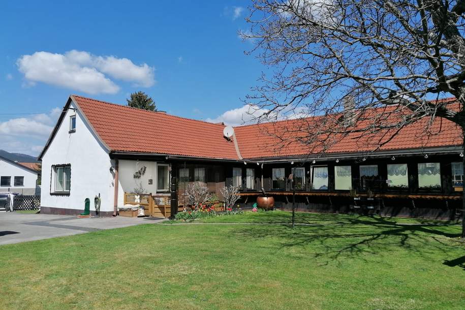 Attraktive Liegenschaft! 2 Wohneinheiten auf großem Grundstück -Jetzt günstig investieren!, Haus-kauf, 225.000,€, 2630 Neunkirchen