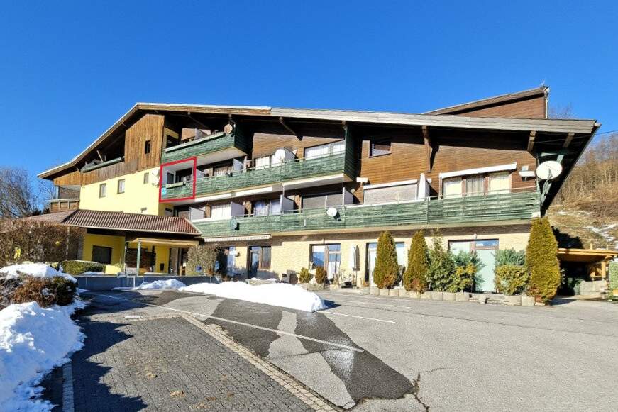 Charmante 1-Zimmer-Studio-Wohnung mit Balkon in Schiefling am Wörthersee, Wohnung-kauf, 75.000,€, 9535 Klagenfurt Land