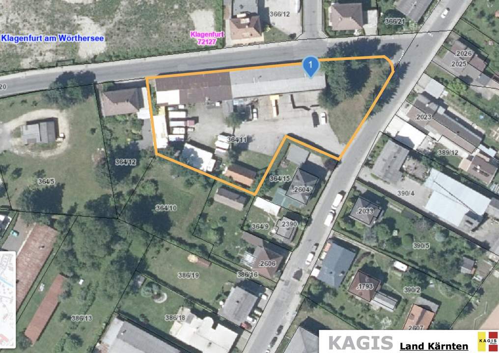 Klagenfurt am Wörthersee: Perfektes Bauträgergrundstück mit super Widmung in Klagenfurter Zukunftsregion