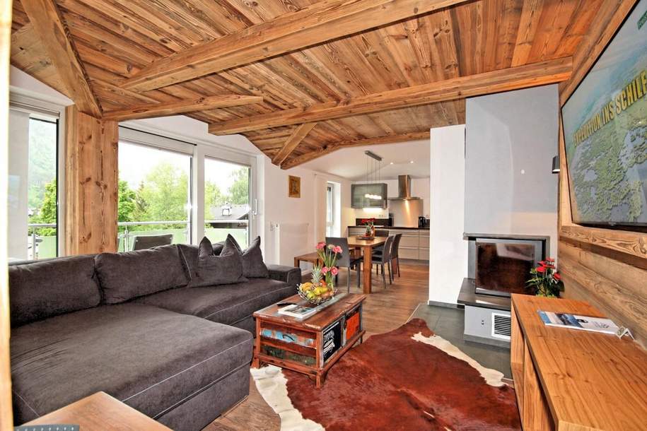 Attraktives 4-Zimmer-Penthouseapartment mit Gletscherblick zur touristischen Vermietung!, Wohnung-kauf, 549.000,€, 5710 Zell am See