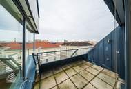Exklusive Dachgeschoss Maisonette mit 2 Sonnenterrassen & Skylineblick in absoluter Ruhelag – bestens Angebunden zum Stephansplatz