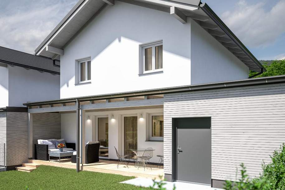 Teilfertiges Reiheneckhaus, Haus-kauf, 389.440,€, 5233 Braunau am Inn