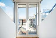 Außergewöhnliche Dachgeschoss-Maisonette mit Terrasse &amp; Dachterrasse | 26 m² Freifläche, 3 Zimmer