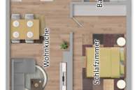 CHARMANTE GARTENWOHNUNG IM HERZEN VON NUSSDORF, Wohnung-miete, 1.381,47,€, 1190 Wien 19., Döbling
