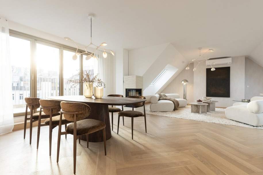 LOFTARTIGES PENTHOUSE FÜR ANSPRUCHSVOLLE - NACHHALTIGES WOHNEN MIT WEITBLICK, Wohnung-kauf, 1.450.000,€, 1180 Wien 18., Währing